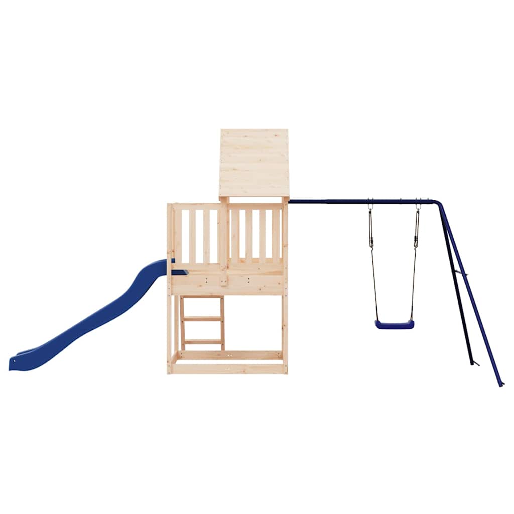 vidaXL Outdoor Playset Solid Wood Pine 6