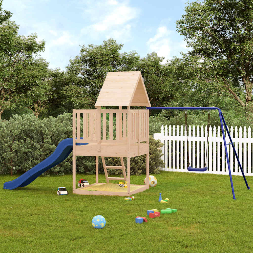 vidaXL Outdoor Playset Solid Wood Pine 1