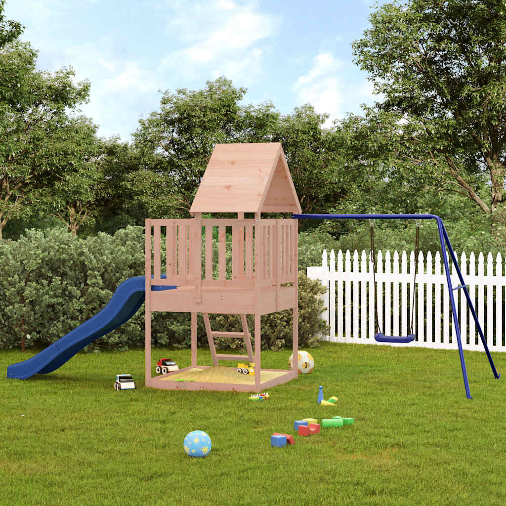 vidaXL Outdoor Playset Solid Wood Douglas 1