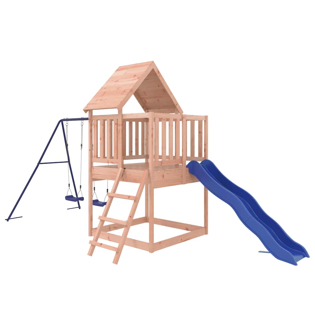 vidaXL Outdoor Playset Solid Wood Douglas 3