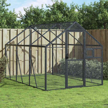 vidaXL Aviary 1.79x2x1.85 m Aluminium