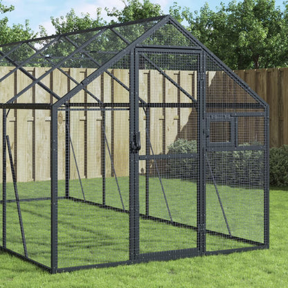vidaXL Aviary 1.79x2x1.85 m Aluminium