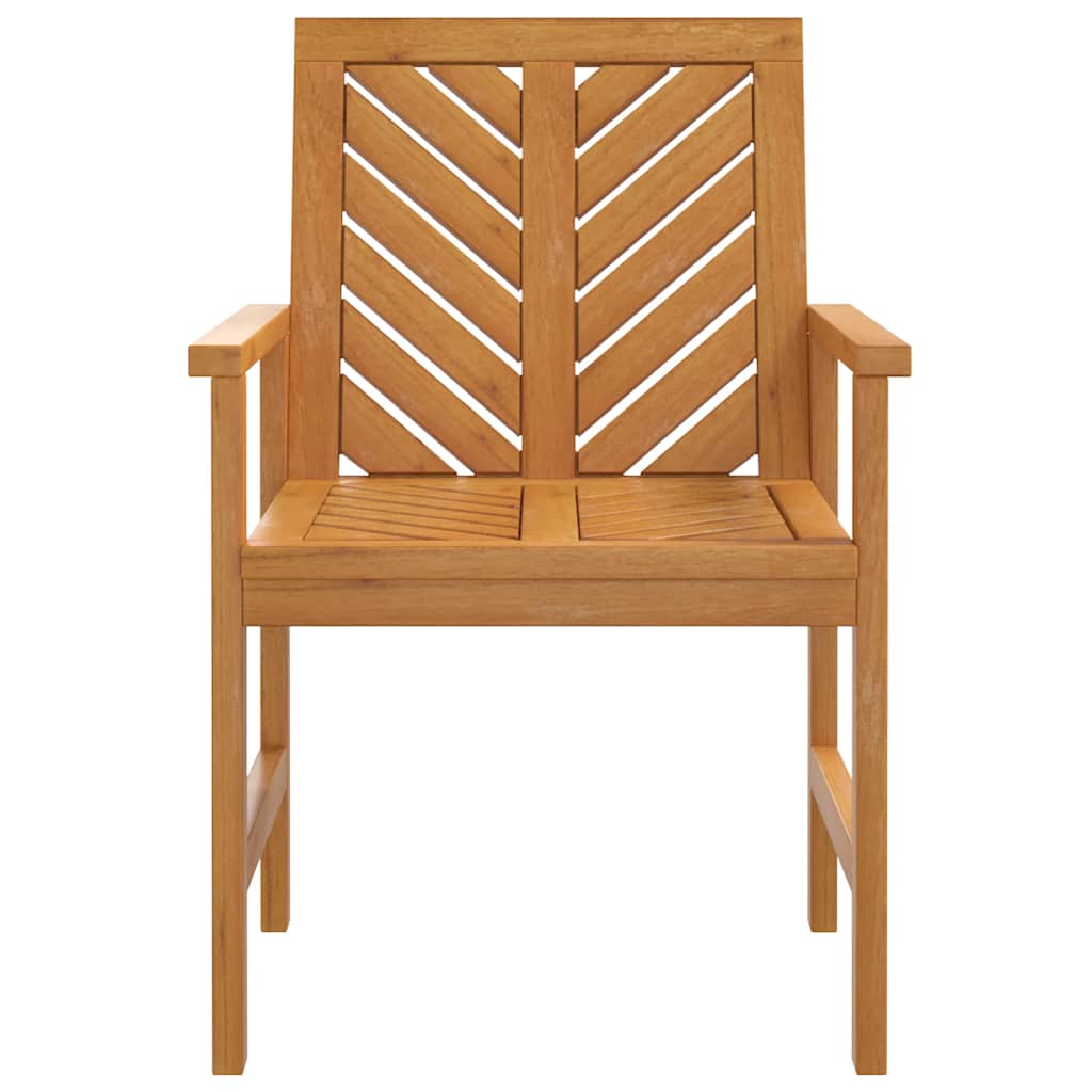 vidaXL Garden Dining Chairs 4 pcs Solid Wood Acacia 4