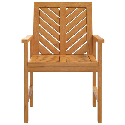 vidaXL Garden Dining Chairs 4 pcs Solid Wood Acacia 4