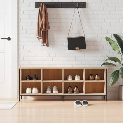 Shoe Cabinet Engineered Wood Height 50 cm Sonoma oak