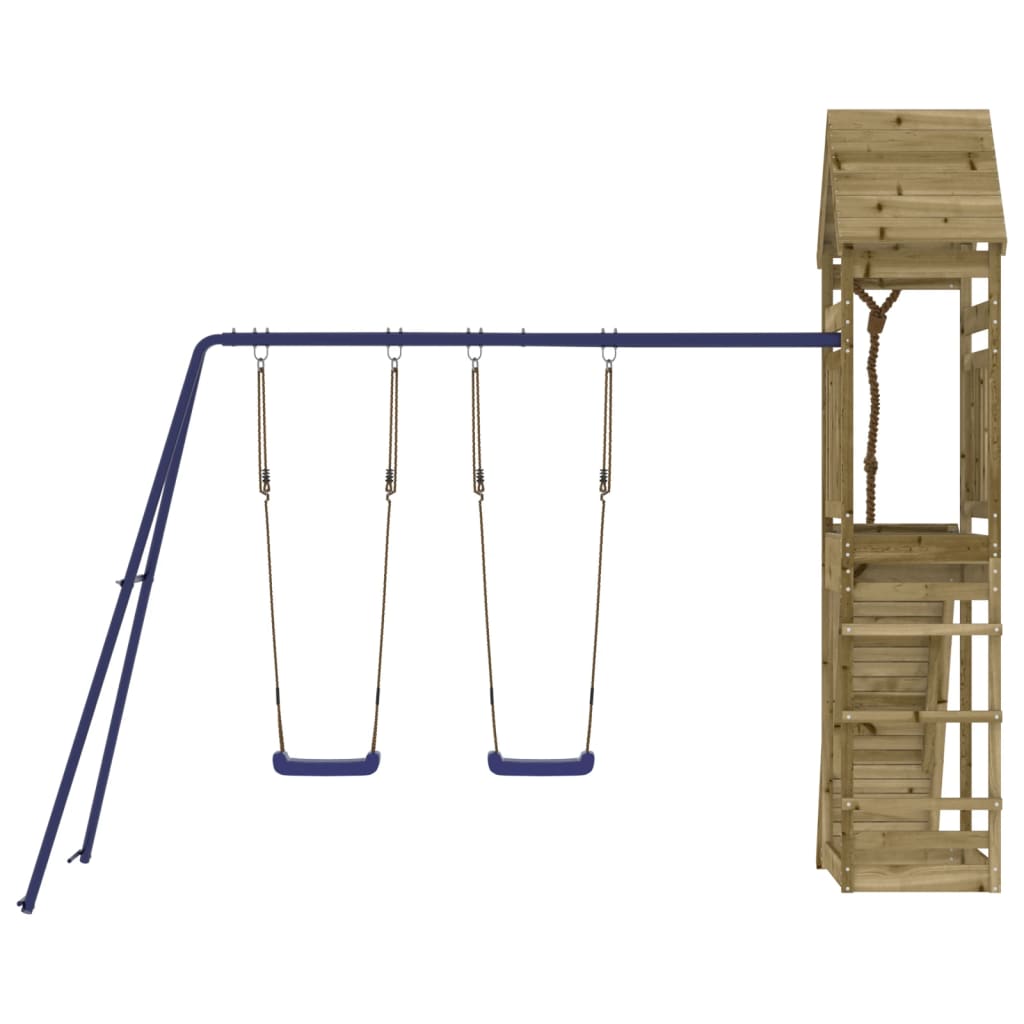 vidaXL Outdoor Playset Impregnated Wood Pine 4