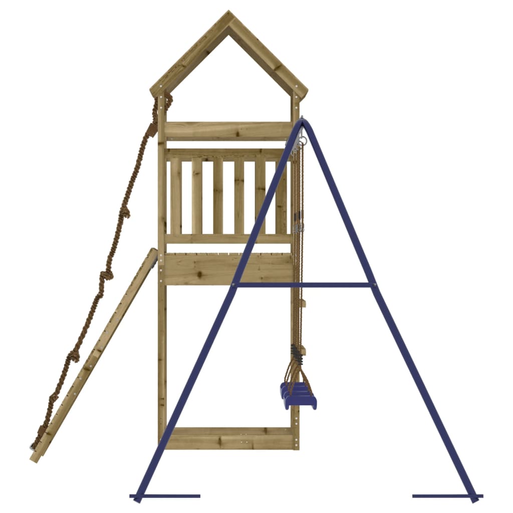 vidaXL Outdoor Playset Impregnated Wood Pine 6