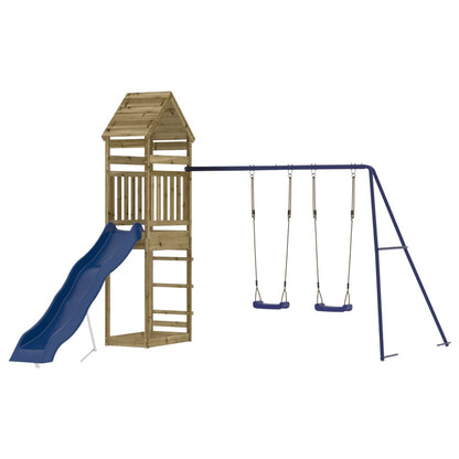 vidaXL Outdoor Playset Impregnated Wood Pine 2
