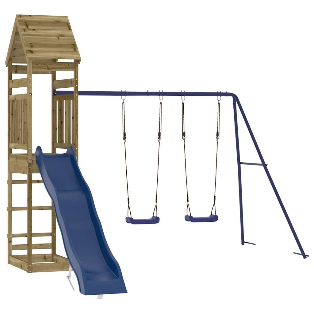 vidaXL Outdoor Playset Impregnated Wood Pine 3