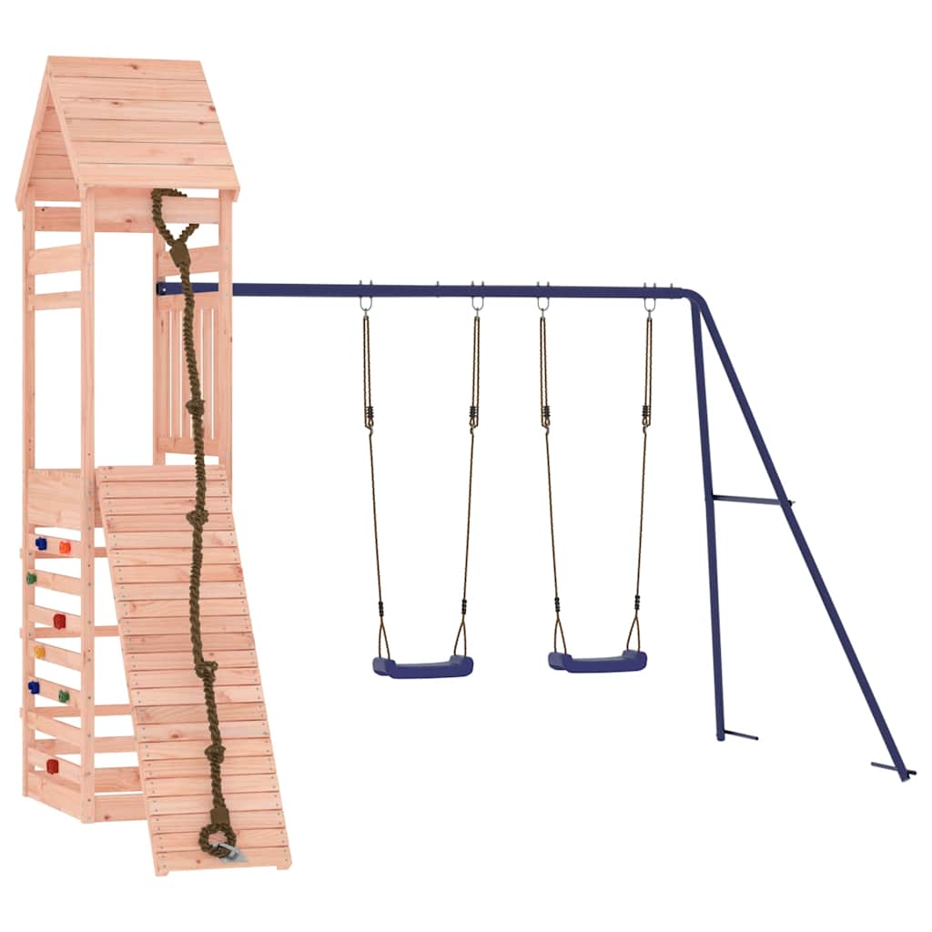 vidaXL Outdoor Playset Solid Wood Douglas 3