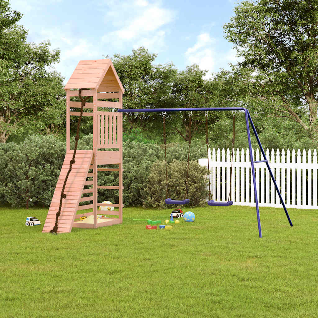 vidaXL Outdoor Playset Solid Wood Douglas 1