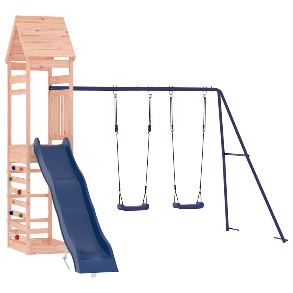 vidaXL Outdoor Playset Solid Wood Douglas 3