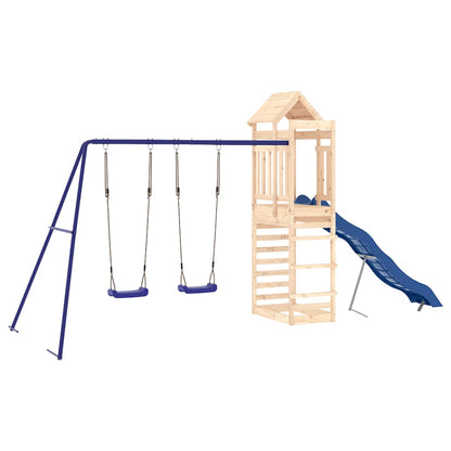 vidaXL Outdoor Playset Solid Wood Pine 2