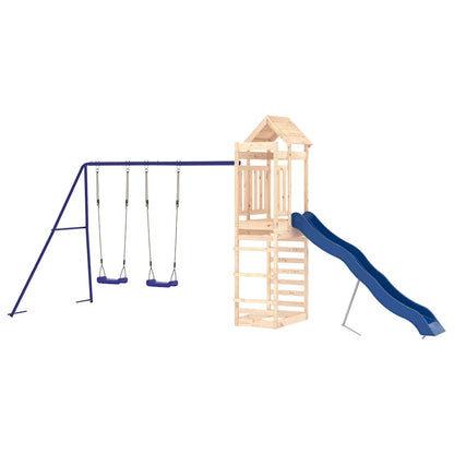 vidaXL Outdoor Playset Solid Wood Pine 4