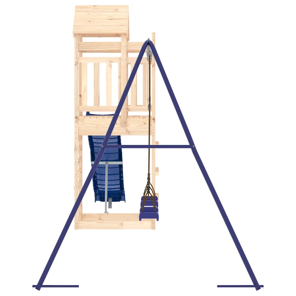 vidaXL Outdoor Playset Solid Wood Pine 5