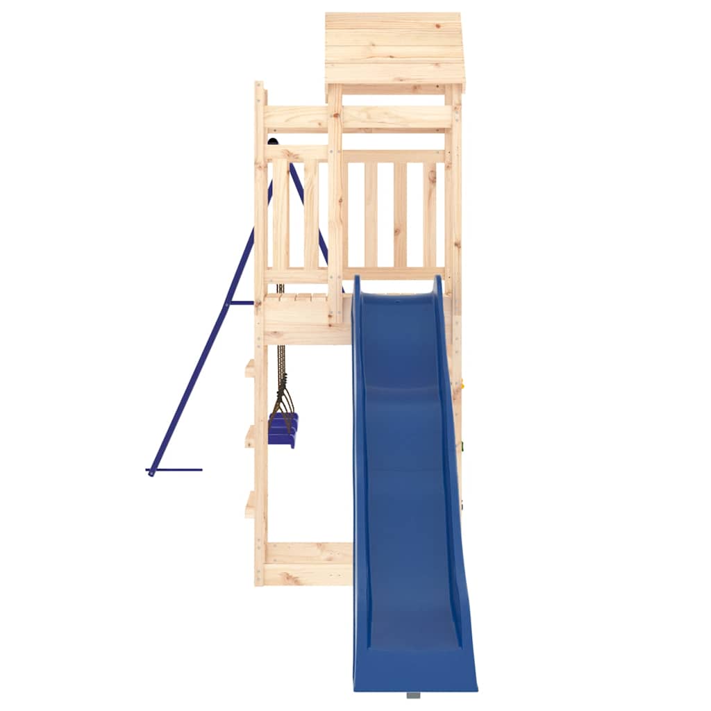 vidaXL Outdoor Playset Solid Wood Pine 6