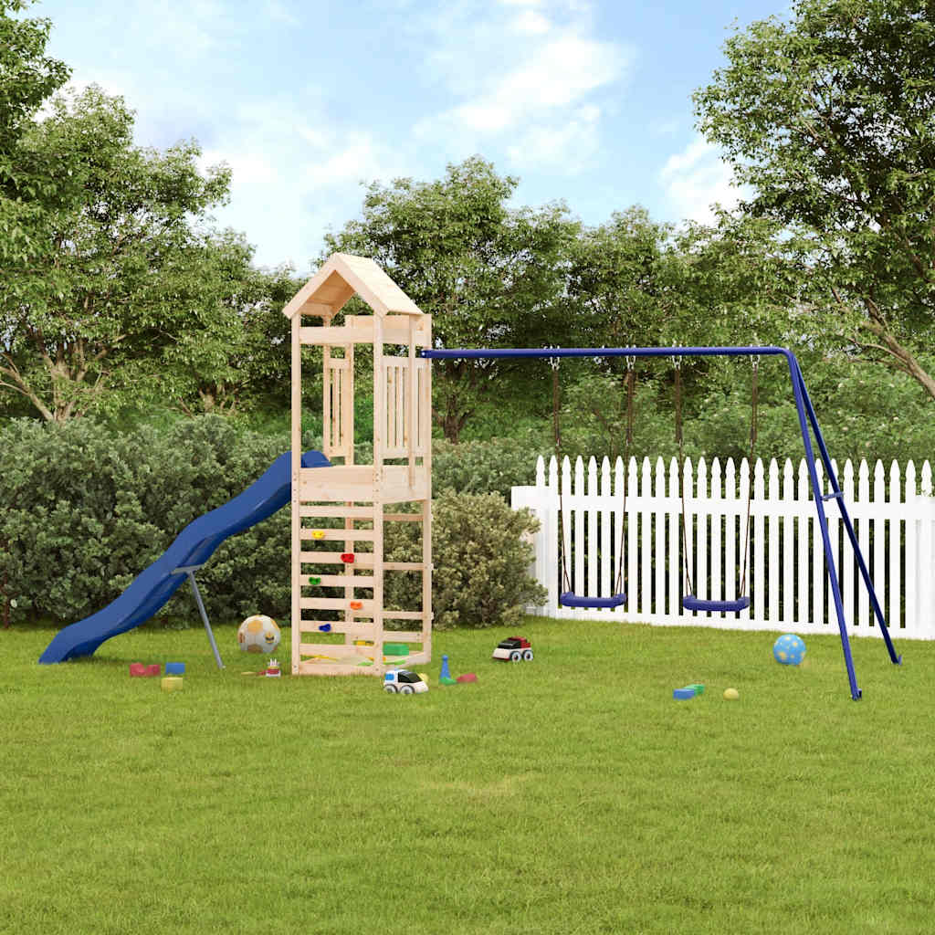 vidaXL Outdoor Playset Solid Wood Pine 1