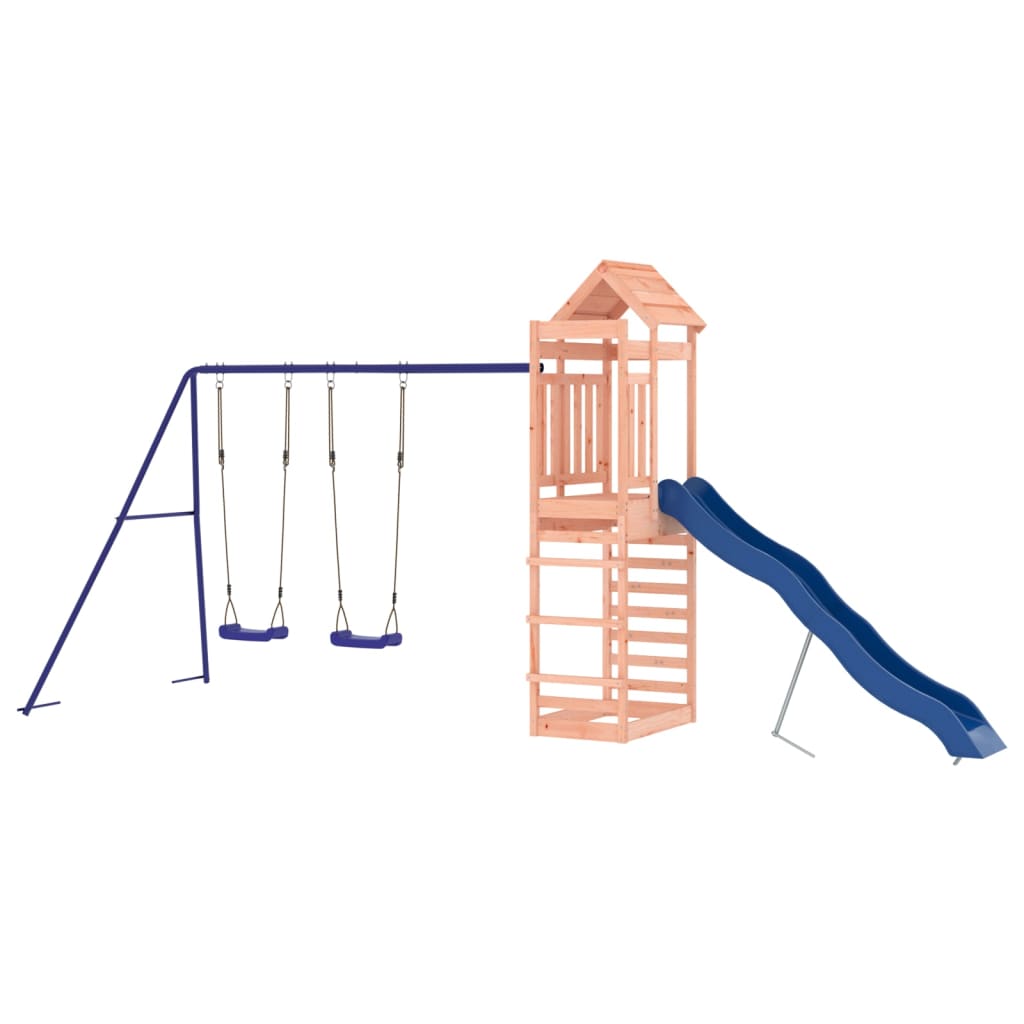 vidaXL Outdoor Playset Solid Wood Douglas 4