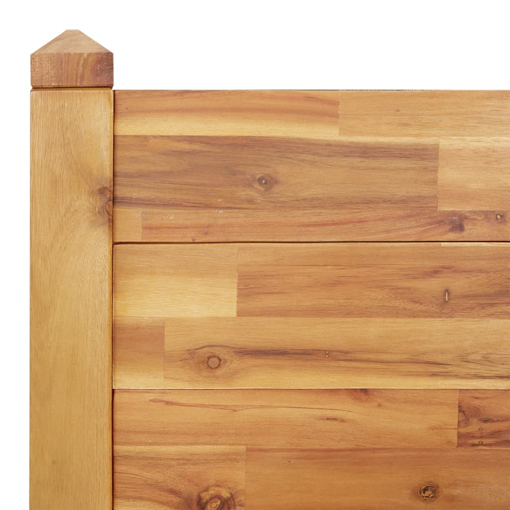 vidaXL Garden Raised Bed 160x60x84 cm Solid Wood Acacia 5