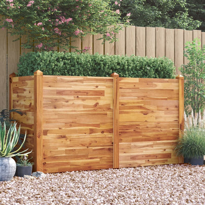 vidaXL Garden Raised Bed 160x60x84 cm Solid Wood Acacia 1