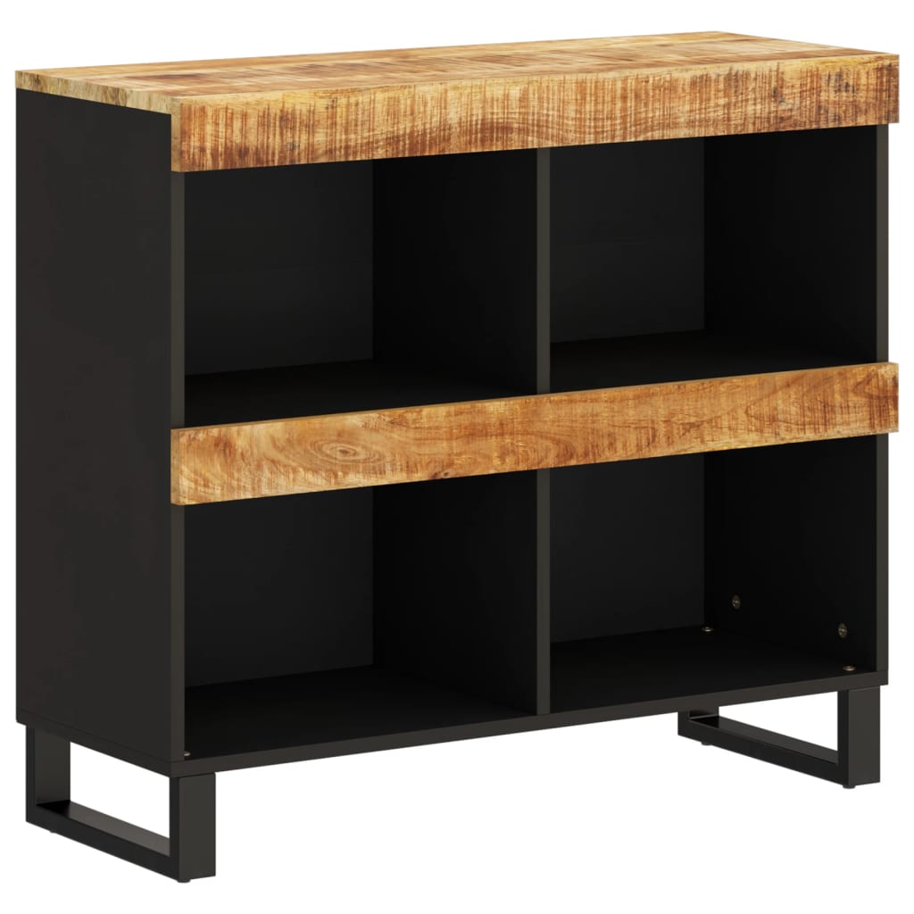 Side Cabinet 85x33x75 cm Solid Wood Mango Light brown