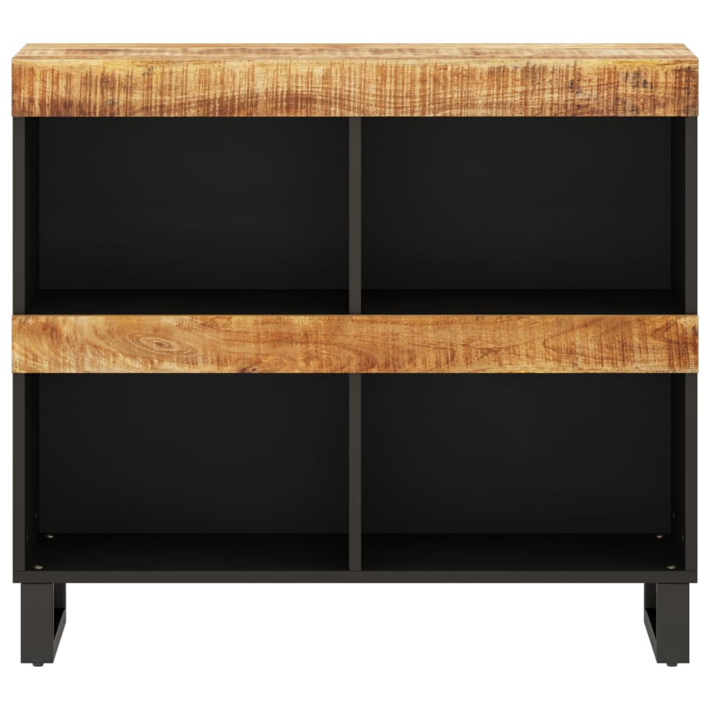 Side Cabinet 85x33x75 cm Solid Wood Mango Light brown
