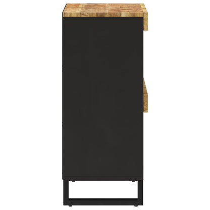 Side Cabinet 85x33x75 cm Solid Wood Mango Light brown