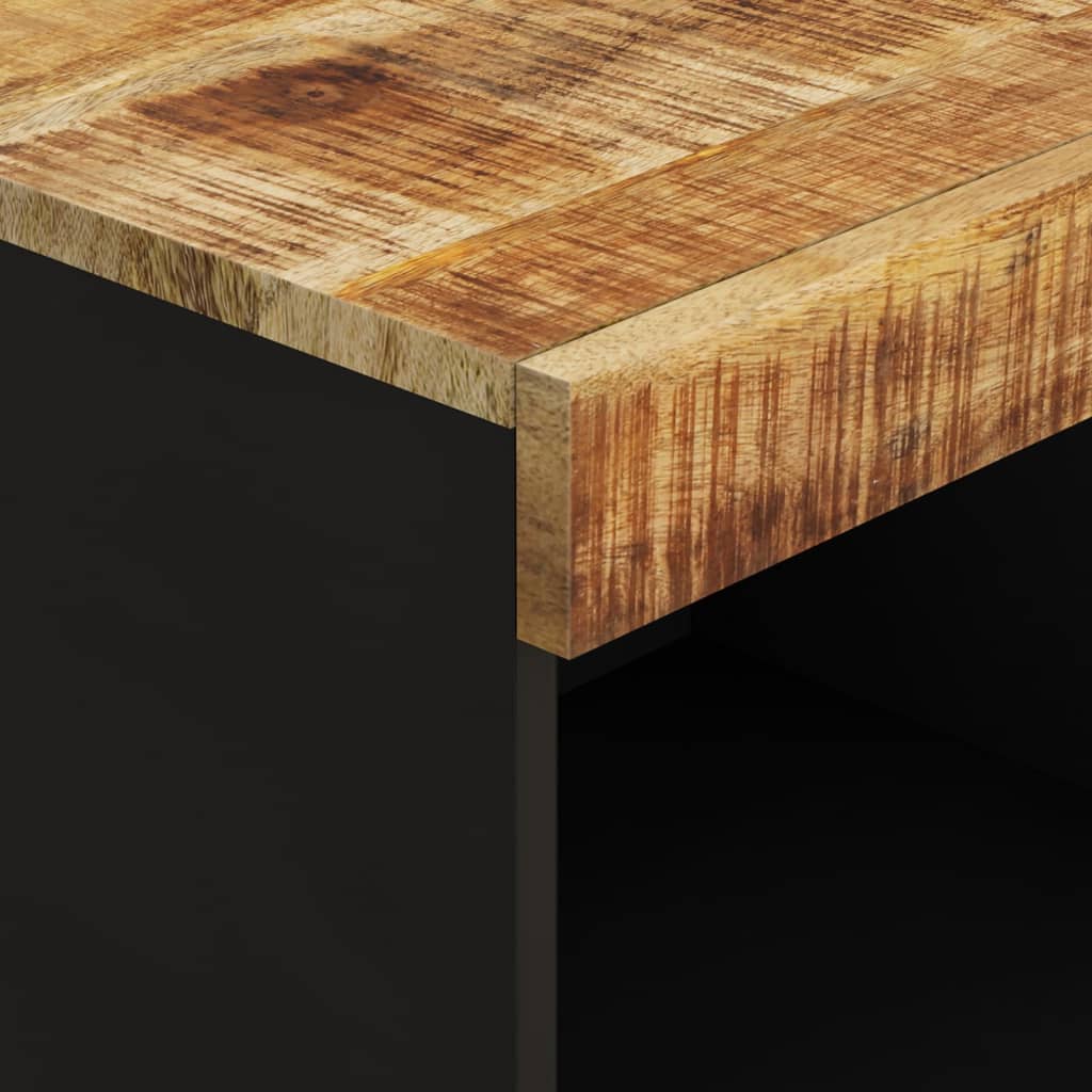 Side Cabinet 85x33x75 cm Solid Wood Mango Light brown