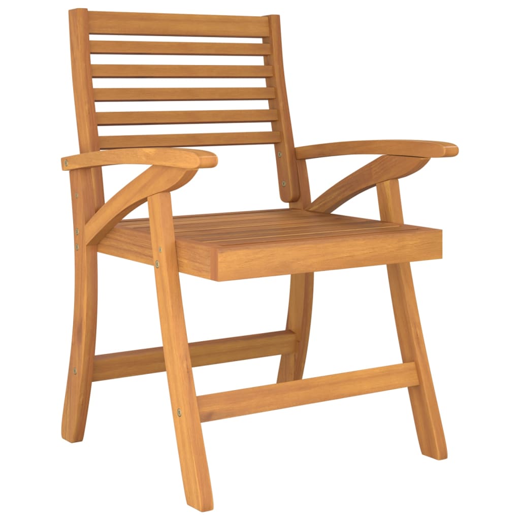 vidaXL Garden Chairs 4 pcs 58x58x87 cm Solid Wood Acacia 3