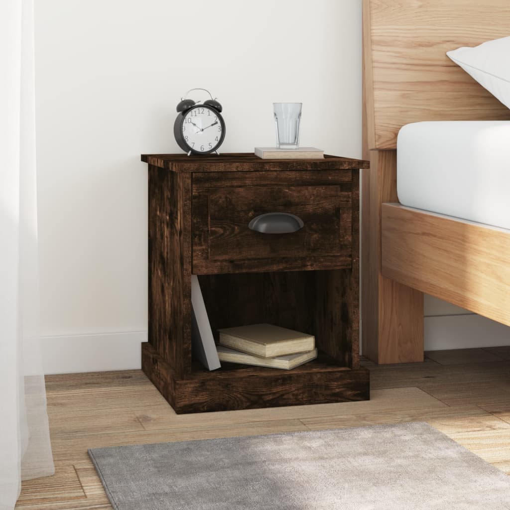 Bedside Cabinet 39x39x47,5 cm Engineered Wood Smoked oak