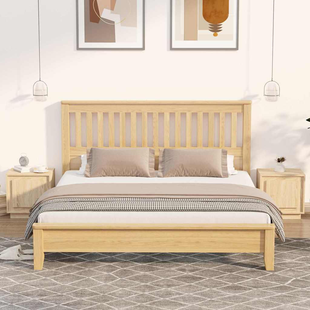 Bedside Cabinet 44x35x45 cm Engineered Wood Sonoma oak
