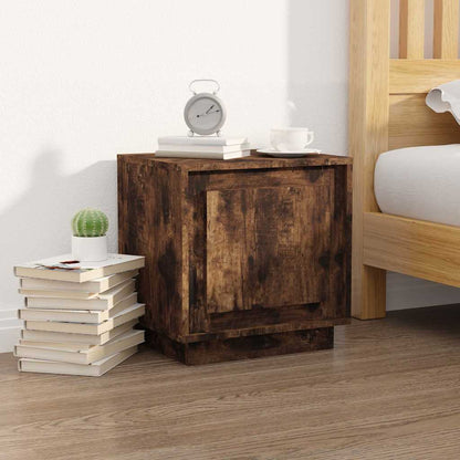 Bedside Cabinet 44x35x45 cm Engineered Wood Smoked oak