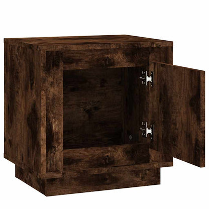 Bedside Cabinet 44x35x45 cm Engineered Wood Smoked oak