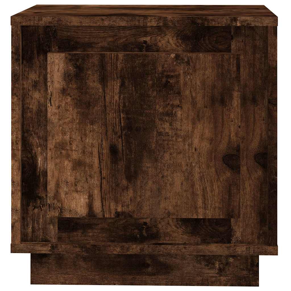Bedside Cabinet 44x35x45 cm Engineered Wood Smoked oak