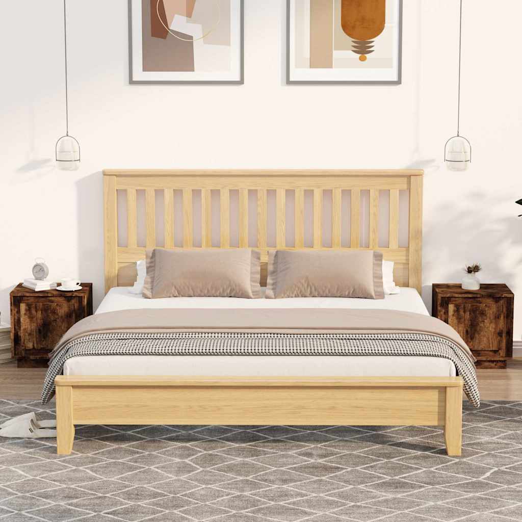 Bedside Cabinet 44x35x45 cm Engineered Wood Smoked oak