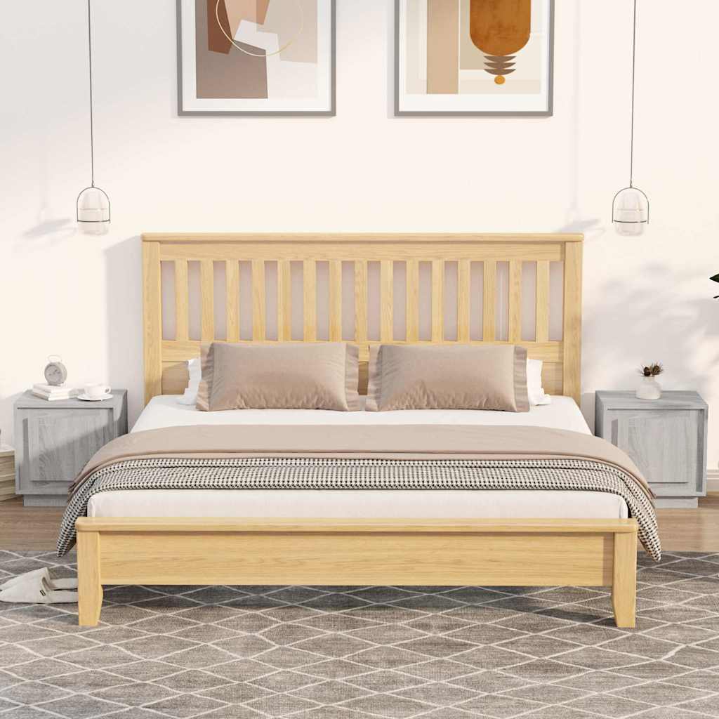 Bedside Cabinet 44x35x45 cm Engineered Wood Grey sonoma