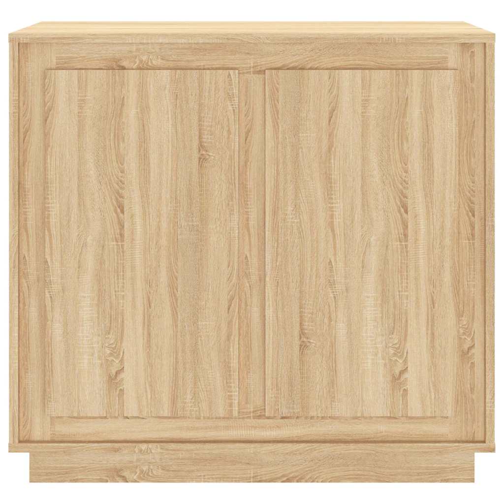 Sideboard 80x34x75 cm Engineered Wood Sonoma oak
