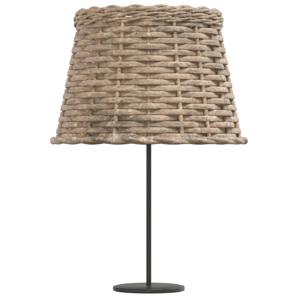 Lamp Shade Wicker Brown Ø 25 x 17 cm