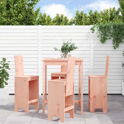 vidaXL 5 Piece Garden Bar Set Solid Wood Douglas 1