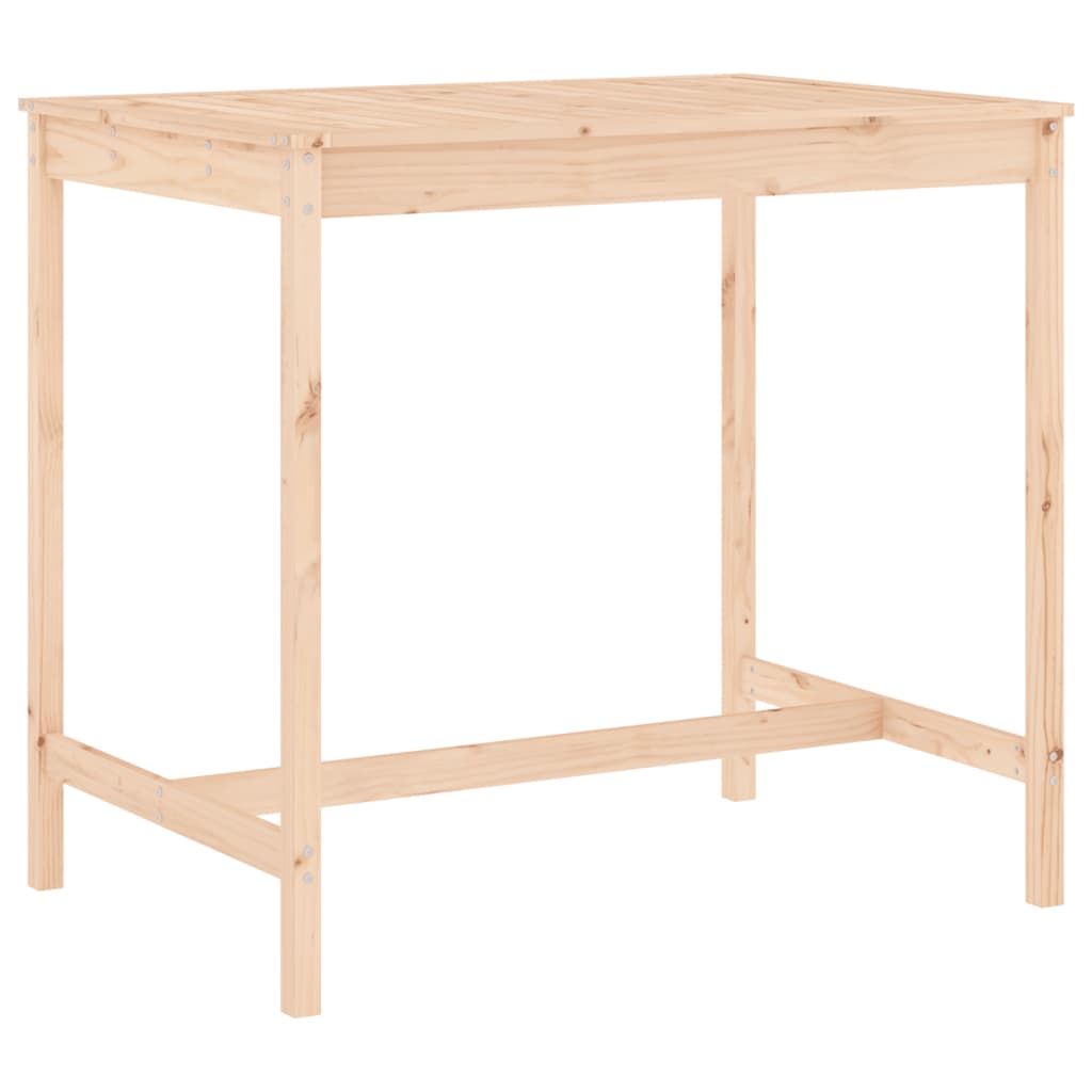 vidaXL 5 Piece Garden Bar Set Solid Wood Pine 6