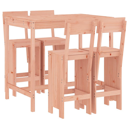 vidaXL 5 Piece Garden Bar Set Solid Wood Douglas 2