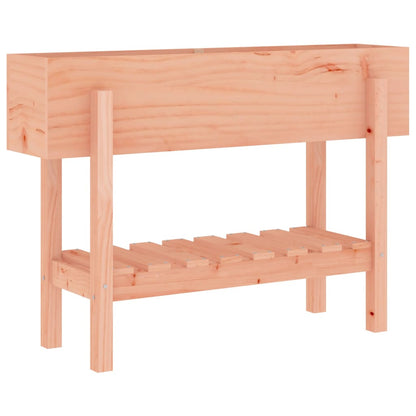 Garden Planter Solid Wood Pine Natural douglas 101 x 30 x 69 cm