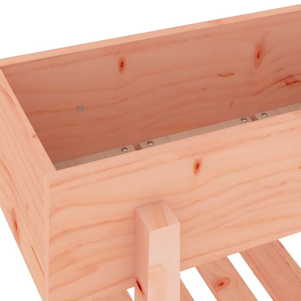 Garden Planter Solid Wood Pine Natural douglas 101 x 30 x 69 cm