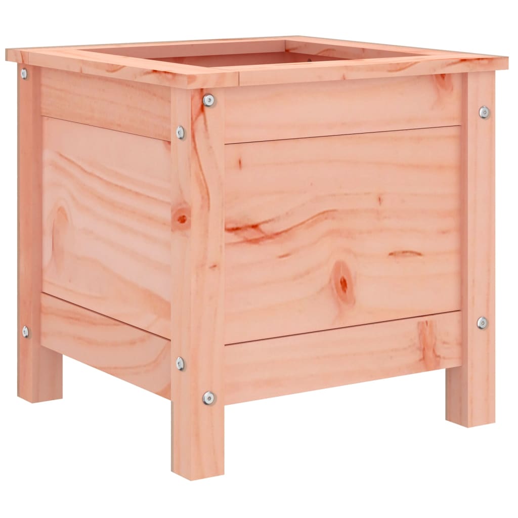 Garden Planter Solid Pine Wood Depth 40 cm Height 39 cm Natural douglas 40 cm