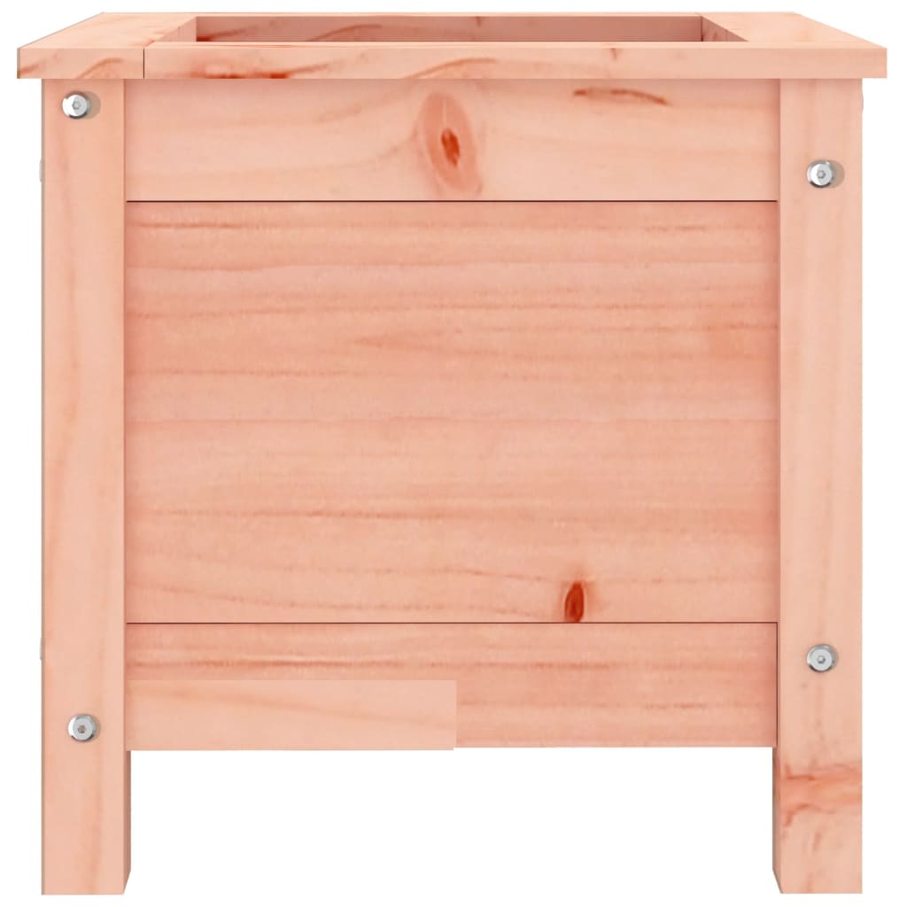 Garden Planter Solid Pine Wood Depth 40 cm Height 39 cm Natural douglas 40 cm
