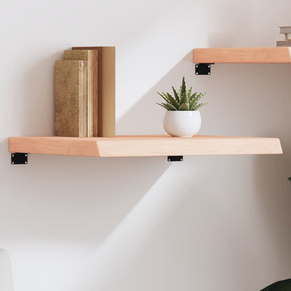 Wall Shelf 40x50x(2-6) Untreated Solid Wood Oak Natural 60 cm