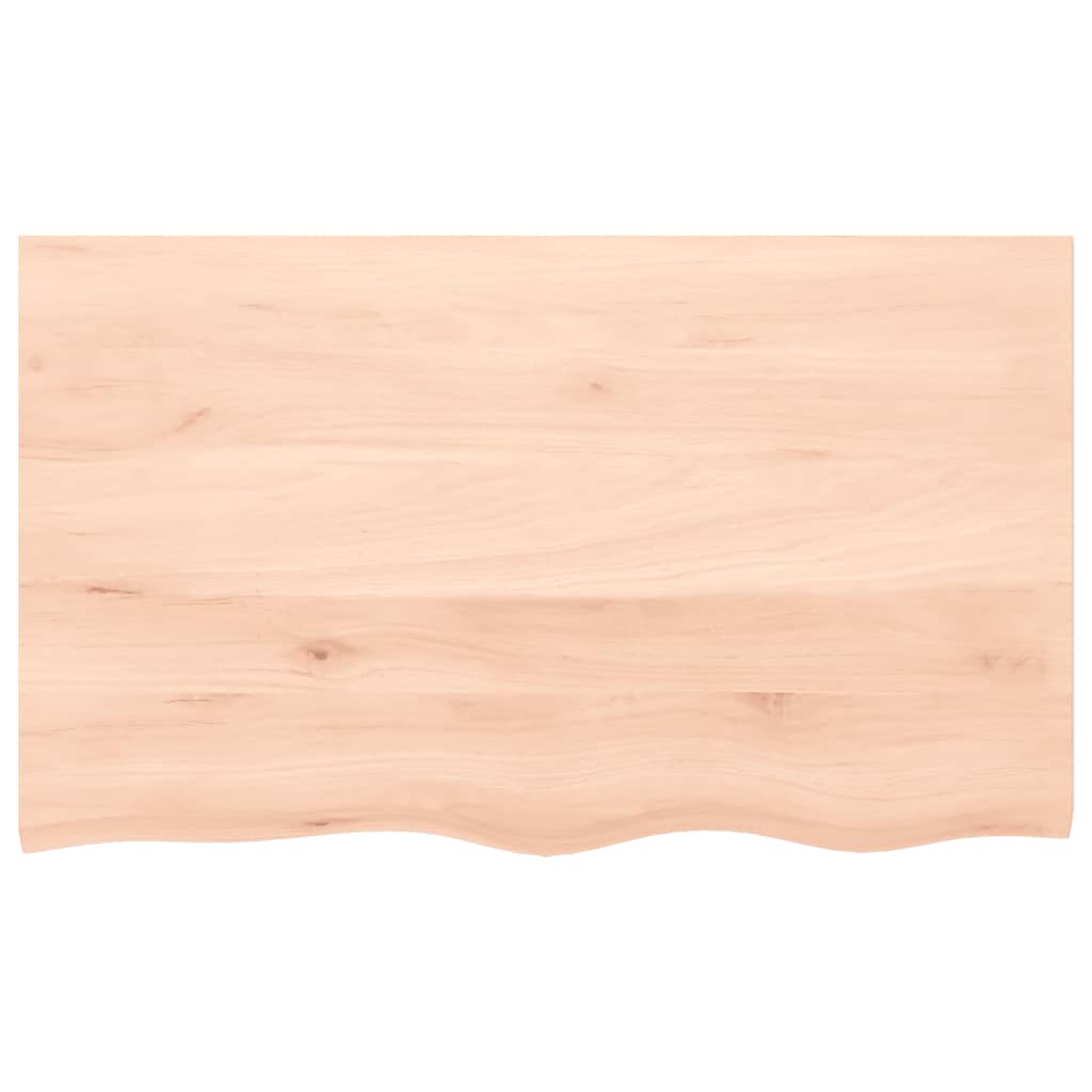 Wall Shelf 40x60x(2-6) Untreated Solid Wood Oak Natural 100 cm