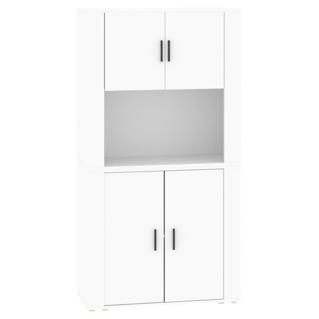 Highboard Engineered Wood White
