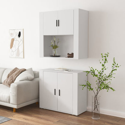 Highboard Engineered Wood White