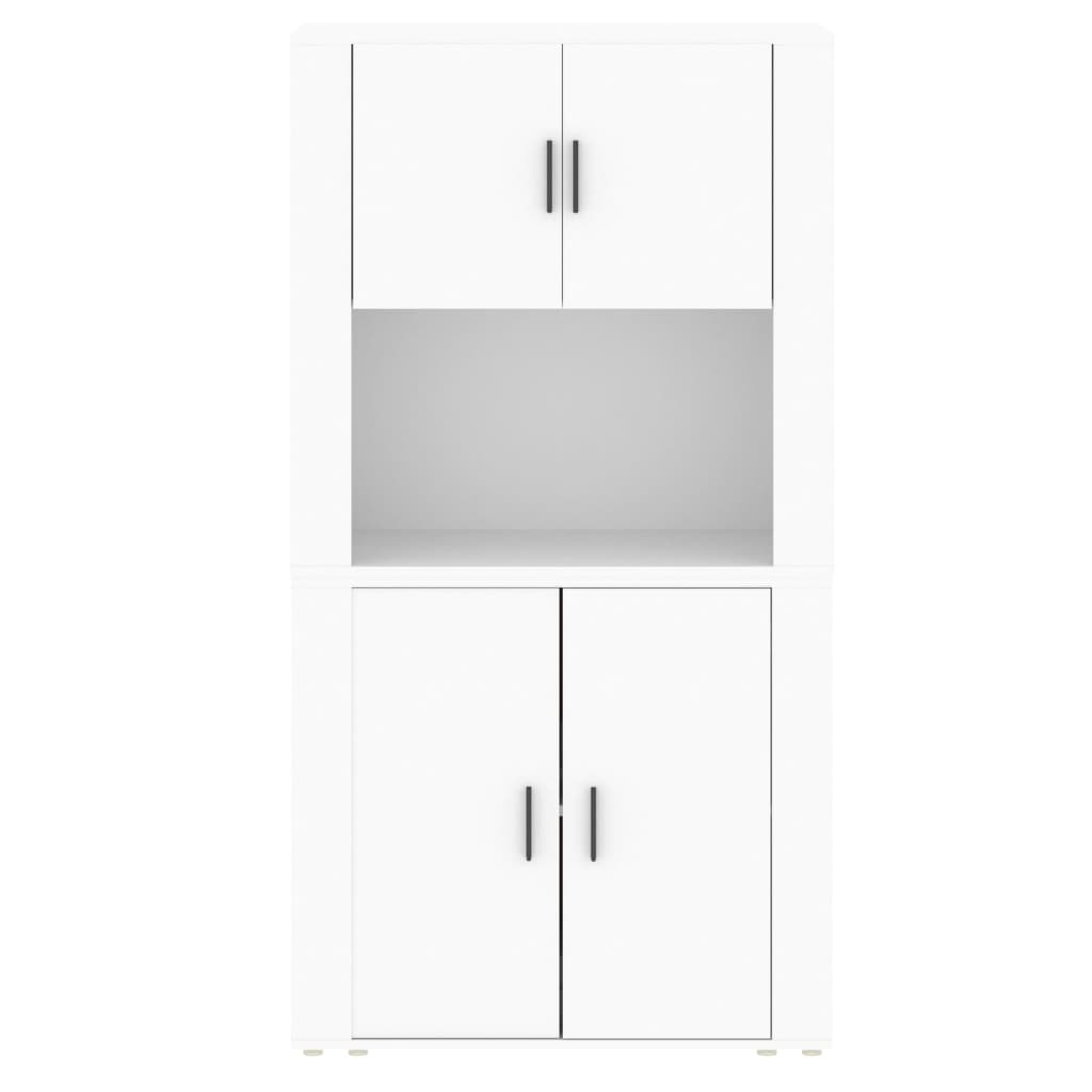 Highboard Engineered Wood White